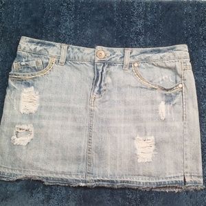 Denim skirt